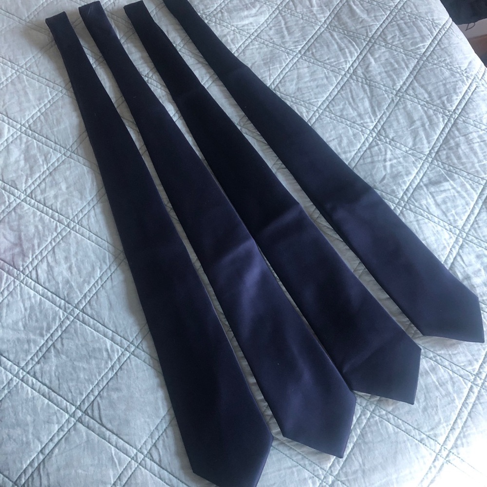 Navy Blue Ties